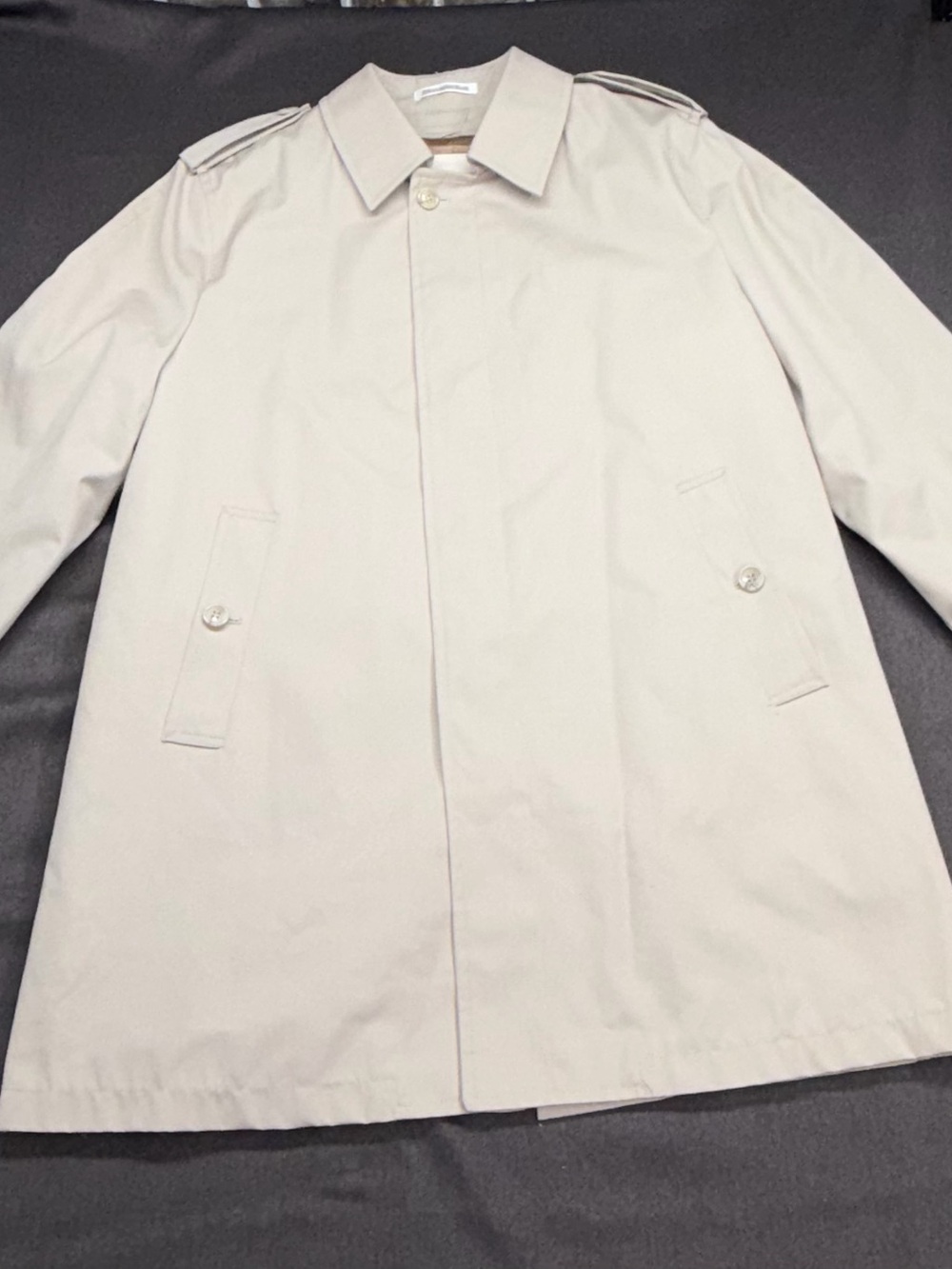 Women's Vintage Misty HarborTrench Coat - Cream size 40R